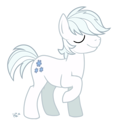 Size: 564x605 | Tagged: safe, artist:kipaki, double diamond, earth pony, pony, g4, male, raised hoof, simple background, solo, stallion, transparent background