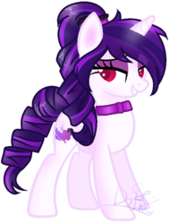 Size: 688x906 | Tagged: safe, artist:doroshll, oc, oc only, oc:lotus blossom, pony, unicorn, female, mare, simple background, solo, transparent background