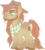 Size: 349x387 | Tagged: safe, artist:sacrafries, oc, oc only, oc:apple cider, pony, base used, beard, colored pupils, ear fluff, facial hair, fluffy, freckles, hat, magical lesbian spawn, male, neckerchief, offspring, parent:applejack, parent:tree hugger, parents:applehugger, scruffy, simple background, solo, stallion, thick eyebrows, transparent background, unshorn fetlocks