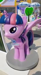 Size: 533x960 | Tagged: safe, photographer:parnkung, twilight sparkle, alicorn, pony, g4, official, irl, photo, singha (brand), thailand, twilight sparkle (alicorn)