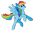 Size: 1024x930 | Tagged: safe, artist:starlight-777, rainbow dash, pegasus, pony, g4, female, happy, simple background, solo, transparent background