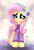 Size: 890x1300 | Tagged: safe, artist:joakaha, fluttershy, pegasus, pony, g4, my little pony best gift ever, blushing, clothes, cute, earmuffs, female, shyabetes, solo, sweater, winter outfit