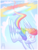 Size: 1280x1696 | Tagged: safe, artist:artiermis, rainbow dash, pegasus, pony, g4, female, flying, mare, rainbow trail, smiling, solo, sonic rainboom