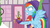 Size: 1280x720 | Tagged: safe, screencap, discord, rainbow dash, pegasus, pony, g4, my little pony best gift ever, candle, candlestick, clothes, discord candle, duo, female, hat, living object, mare, scarf, winter outfit