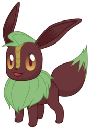 Size: 2883x4096 | Tagged: safe, artist:amarthgul, cinder glow, summer flare, eevee, .ai available, .svg available, absurd resolution, crossover, female, first stage pokémon, kanto pokémon, normal type pokémon, pokefied, pokémon, pokémon red and blue, simple background, solo, species swap, transparent background, vector