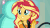 Size: 480x270 | Tagged: safe, screencap, fluttershy, sunset shimmer, driving miss shimmer, equestria girls, equestria girls series, g4, animated, cute, driving miss shimmer: fluttershy, excited, faic, female, fluttershy's car, frown, geode of empathy, geode of fauna, gif, magical geodes, rekt, shimmerbetes, steering wheel