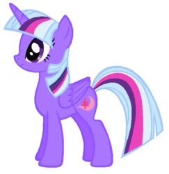 Size: 556x573 | Tagged: safe, artist:themexicanpunisher, oc, oc only, oc:sparkle magic, pony, magical lesbian spawn, offspring, parent:trixie, parent:twilight sparkle, parents:twixie, solo