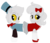 Size: 523x446 | Tagged: safe, artist:eggi-myst3ry, artist:selenaede, earth pony, pony, base used, bow, bowtie, clothes, conjoined, conjoined twins, crossover, cuphead, gloves, hair bow, hat, pac-man eyes, pip & dot, ponified, shoes, simple background, studio mdhr, transparent background