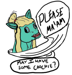 Size: 440x458 | Tagged: safe, zephyr breeze, pony, g4, 1000 hours in ms paint, drawpile, male, may i have some coochie, meme, please ma'am, shitposting, simple background, stallion, wat, why