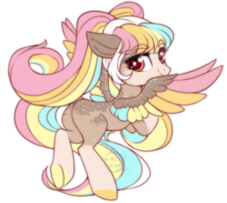 Size: 900x802 | Tagged: safe, artist:cabbage-arts, oc, oc only, oc:pop rocks, pegasus, pony, commission, commissioner:universexi, female, looking at you, looking back, looking back at you, mare, pegasus oc, simple background, solo, transparent background