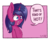 Size: 1126x928 | Tagged: safe, artist:dsp2003, oc, oc only, oc:fizzy pop, pony, unicorn, blushing, bust, chest fluff, comic, female, mare, open mouth, parody, ponified meme, portrait, signature, simple background, single panel, speech bubble, that's kind of hot, transparent background