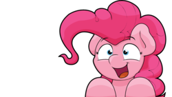 Size: 1920x1080 | Tagged: safe, artist:ljdamz1119, pinkie pie, earth pony, pony, g4, female, mare, open mouth, ponk, simple background, solo, transparent background