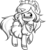 Size: 789x863 | Tagged: safe, artist:secret-pony, oc, oc only, pony, unicorn, buck legacy, blushing, bow, card art, choker, clothes, female, garter belt, garters, grayscale, jewelry, looking at you, maid, maid headdress, mare, monochrome, necklace, simple background, solo, transparent background