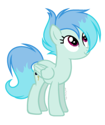 Size: 951x1129 | Tagged: safe, artist:nightmarye, oc, oc only, oc:loud storm, pegasus, pony, female, magical lesbian spawn, mare, offspring, parent:fleetfoot, parent:vinyl scratch, simple background, solo, transparent background
