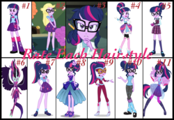 Size: 4096x2826 | Tagged: safe, artist:gouhlsrule, artist:mixiepie, artist:sugar-loop, artist:whalepornoz, sci-twi, twilight sparkle, alicorn, a queen of clubs, eqg summertime shorts, equestria girls, equestria girls series, equestria girls specials, friendship through the ages, g4, good vibes, movie magic, my little pony equestria girls, my little pony equestria girls: legend of everfree, my little pony equestria girls: rainbow rocks, blonde, boots, clothes, crystal gala dress, crystal prep academy uniform, dress, geode of telekinesis, hair bun, magical geodes, masked matter-horn costume, midnight sparkle, ponied up, ponytail, power ponies, school uniform, shoes, super ponied up, twilight sparkle (alicorn), twolight, updo, wig