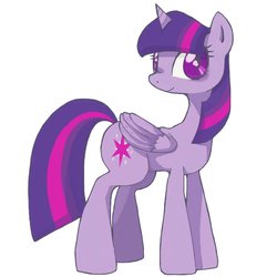 Size: 1024x1024 | Tagged: safe, artist:ume89s, twilight sparkle, alicorn, pony, g4, female, looking at you, mare, simple background, solo, twilight sparkle (alicorn), white background