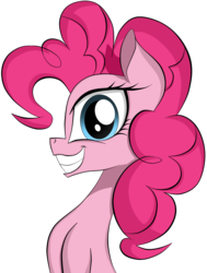 Size: 2000x2650 | Tagged: safe, artist:dualtry, pinkie pie, earth pony, pony, g4, bust, female, high res, mare, solo