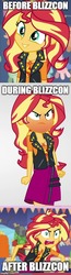 Size: 263x1004 | Tagged: safe, edit, edited screencap, screencap, sunset shimmer, equestria girls, equestria girls specials, g4, my little pony equestria girls: better together, my little pony equestria girls: rollercoaster of friendship, angry, annoyed, before and after, cute, diablo (series), diablo immortal