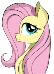 Size: 1800x2433 | Tagged: safe, artist:dualtry, fluttershy, pony, g4, bust, female, mare, solo