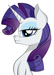 Size: 1800x2500 | Tagged: safe, artist:dualtry, rarity, pony, g4, bust, female, mare, solo