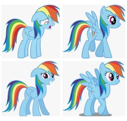 Size: 640x608 | Tagged: safe, rainbow dash, pegasus, pony, g4, female, mare, solo