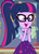 Size: 787x1080 | Tagged: safe, screencap, sci-twi, twilight sparkle, equestria girls, equestria girls specials, g4, my little pony equestria girls: better together, my little pony equestria girls: rollercoaster of friendship, adorkable, clothes, cropped, cute, dork, excited, female, geode of telekinesis, glasses, happy, magical geodes, ponytail, skirt, smiling, solo, squee, twiabetes