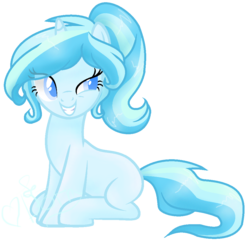 Size: 1002x968 | Tagged: safe, artist:doroshll, pony, unicorn, female, mare, ponified, simple background, solo, transparent background, winter