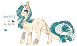Size: 1303x790 | Tagged: safe, artist:luuny-luna, oc, oc only, oc:anubis, earth pony, pony, female, mare, simple background, solo, transparent background