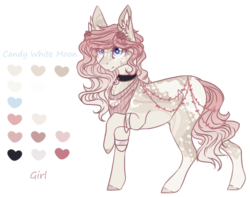 Size: 744x585 | Tagged: safe, artist:luuny-luna, oc, oc only, oc:candy white moon, earth pony, pony, female, mare, simple background, solo, transparent background