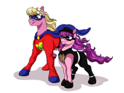 Size: 4000x3000 | Tagged: safe, artist:lupiarts, lily, lily longsocks, lily valley, pony, g4, cape, clothes, cute, digital, digital art, hero, simple background, smiling, superhero, transparent background