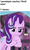 Size: 394x662 | Tagged: safe, starlight glimmer, pony, g4, my little pony: friendship is magic, the crystalling, caption, female, image macro, implied youtube, meme, pewdiepie, pewdiepie vs t-series, shitposting, smug, smuglight glimmer, text, youtube