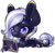 Size: 456x446 | Tagged: safe, artist:ak4neh, oc, oc only, oc:midnight lullaby, pony, book, female, mare, simple background, solo, transparent background