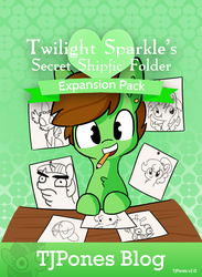 Size: 889x1215 | Tagged: safe, artist:tjpones, oc, oc:tjpones, pony, twilight sparkle's secret shipfic folder