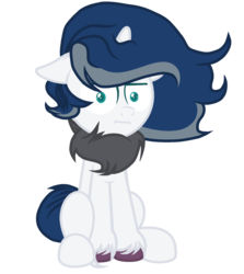 Size: 1024x1146 | Tagged: safe, artist:jxst-blue, oc, oc only, oc:alan, pony, unicorn, i mean i see, male, simple background, solo, stallion, transparent background