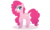 Size: 726x434 | Tagged: safe, artist:verona-5i, pinkie pie, earth pony, pony, g4, base used, derp, female, simple background, solo, transparent background