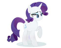 Size: 558x435 | Tagged: safe, artist:verona-5i, rarity, pony, g4, alternate hairstyle, base used, female, simple background, solo, transparent background