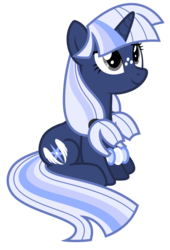 Size: 4615x6788 | Tagged: safe, artist:estories, oc, oc only, oc:silverlay, original species, pony, umbra pony, unicorn, g4, absurd resolution, adorable face, cute, cutie mark, diabetes, female, freckles, hooves, horn, mare, ocbetes, silvabetes, simple background, sitting, smiling, solo, transparent background, vector