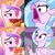 Size: 1256x1248 | Tagged: safe, edit, edited screencap, screencap, princess cadance, silverstream, classical hippogriff, hippogriff, pony, g4, my little pony: friendship is magic, three's a crowd, what lies beneath, angry, birb, cheap, cropped, cute, diastreamies, faic, female, food, frown, glare, holding, lasagna, meat, meme, open mouth, pasta, peetzer, pepperoni, pepperoni pizza, pizza, ponies eating meat, smiling, smirk, smug, solo, spread wings, that pony sure does love pizza, wings