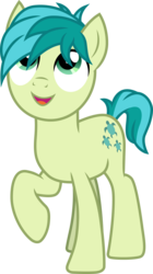 Size: 3000x5360 | Tagged: safe, artist:cloudy glow, sandbar, earth pony, pony, g4, what lies beneath, .ai available, cute, cutie mark, male, sandabetes, smiling, solo, vector