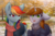 Size: 2150x1422 | Tagged: safe, artist:wingell, rainbow dash, oc, oc:littlepip, pegasus, pony, unicorn, fallout equestria, g4, :p, canon x oc, catching snowflakes, clothes, cutie mark, dashite, duo, ear fluff, fanfic, fanfic art, female, horn, lesbian, mare, scarf, ship:pipdash, shipping, silly, snow, snowfall, time travel, tongue out, tree, wings