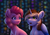 Size: 2700x1901 | Tagged: safe, artist:wingell, pinkie pie, oc, alicorn, earth pony, pony, g4, alicorn oc, duo