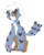 Size: 2336x2912 | Tagged: safe, artist:mjangelvortex, derpibooru exclusive, oc, oc only, oc:blue skies, oc:sky, diamond dog, anthro, digitigrade anthro, 2019 community collab, derpibooru, derpibooru community collaboration, chest fluff, collar, collartag, cute, diamond dog oc, digital art, female, female diamond dog, fluffy, gem, gift art, high res, jewels, meta, paw pads, paws, simple background, solo, transparent background, underpaw