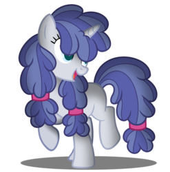 Size: 1024x1036 | Tagged: safe, artist:lavendersweet121, oc, oc only, oc:confetti cannon, pony, unicorn, female, mare, offspring, parent:party favor, parent:pinkie pie, parents:partypie, simple background, solo, transparent background