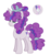 Size: 992x1076 | Tagged: safe, artist:shining-omega, oc, oc only, oc:star balloon, pony, unicorn, female, magical lesbian spawn, mare, offspring, parent:pinkie pie, parent:starlight glimmer, parents:glimmerpie, simple background, solo, transparent background