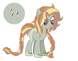 Size: 1656x1297 | Tagged: safe, artist:antiwalkercassie, oc, oc only, earth pony, pony, female, mare, offspring, parent:jeff letrotski, parent:rainbow dash, simple background, solo, transparent background