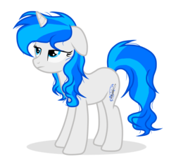 Size: 3673x3337 | Tagged: safe, artist:seaswirls, oc, oc only, oc:blue note, pony, unicorn, female, high res, mare, simple background, solo, transparent background