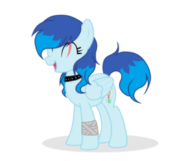 Size: 5365x5041 | Tagged: safe, artist:seaswirls, oc, oc only, oc:daisy, pegasus, pony, absurd resolution, female, mare, scar, simple background, solo, transparent background, vector