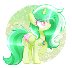 Size: 3511x3295 | Tagged: safe, artist:sugaryicecreammlp, oc, oc only, oc:crystal bloom, alicorn, pony, female, high res, mare, solo, two toned wings