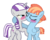 Size: 593x480 | Tagged: safe, artist:ktd1993, twilight velvet, windy whistles, pony, g4, crack shipping, female, infidelity, kissing, lesbian, ship:velvetwhistles, shipping