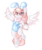 Size: 1269x1509 | Tagged: safe, artist:spheedc, oc, oc only, oc:feather belle, pegasus, semi-anthro, arm hooves, bipedal, bunny suit, chest fluff, clothes, cuffs (clothes), female, fluffy, mare, simple background, solo, transparent background